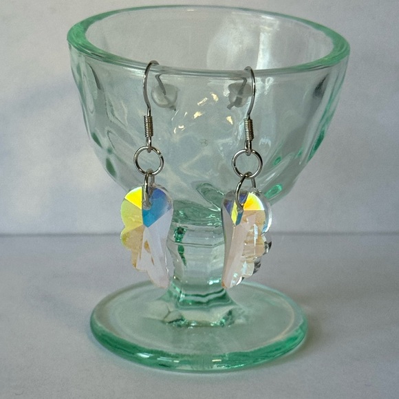 Iridescent Wing Earrings - Picture 4 of 6